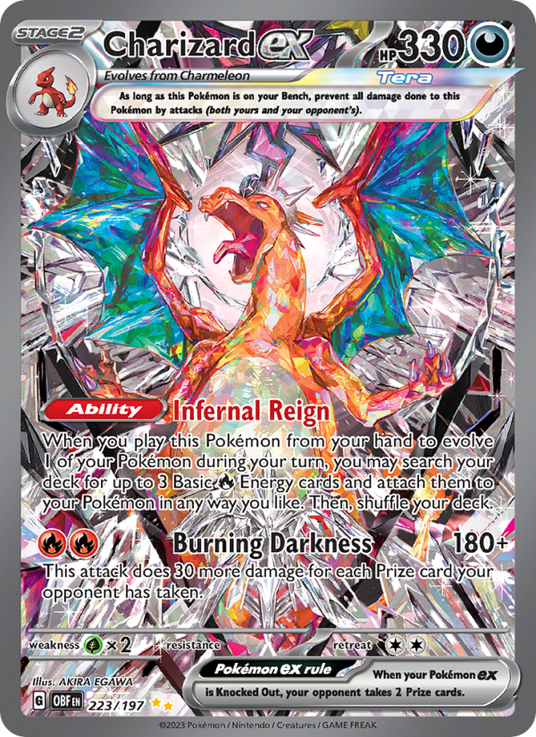 6582-sv03-223-Charizard-ex-Special-illustration-rare-223-197-sv03-1 Charizard ex Special illustration rare (223/197) sv03 - Afbeelding 1