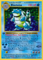 Blastoise Rare (2/102) base set – 1st edition [NL]