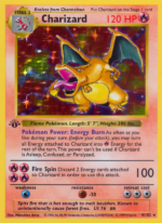 Charizard Rare (4/102) base set - 1st edition [NL]